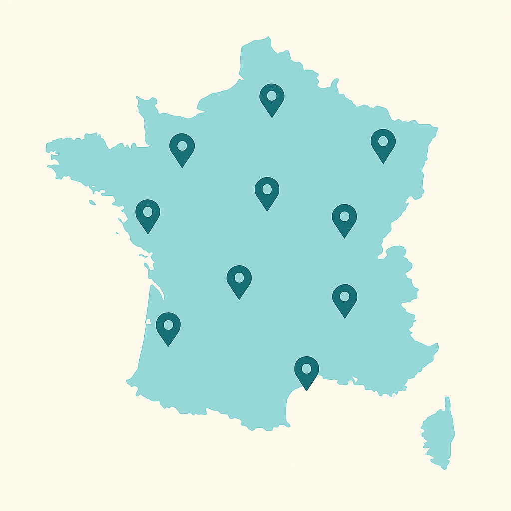 Carte interactive